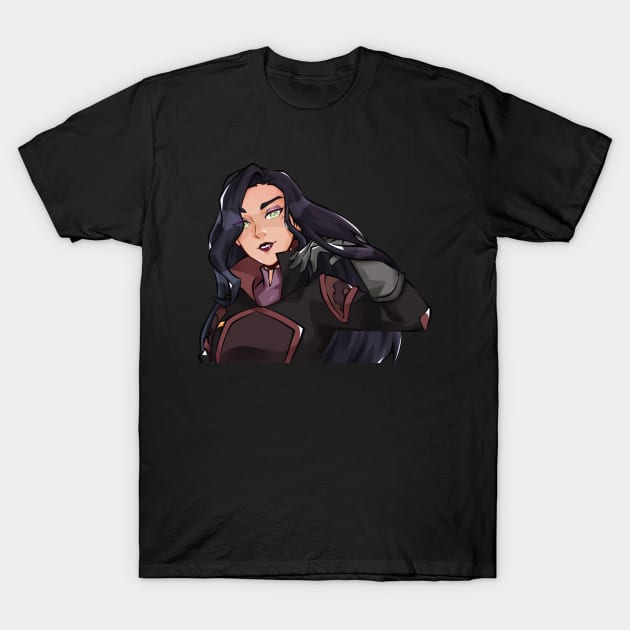 asami sato T-Shirt by HeyMrDeath